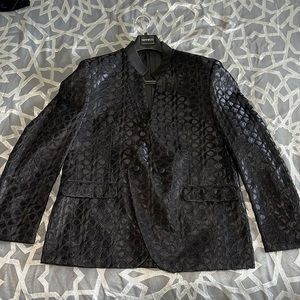 Black suit jacket, 44R, Blu Martin